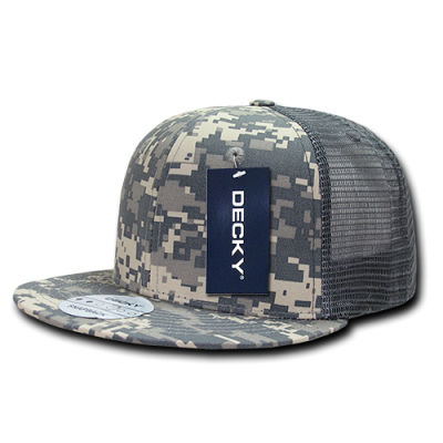 Decky 241 6 Panel High Profile Structured Ripstop Trucker