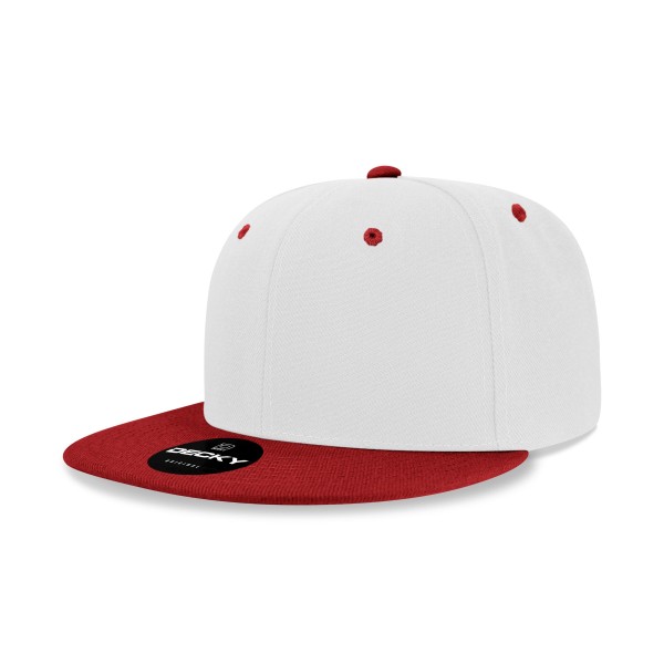 6020 Decky White/Cardinal