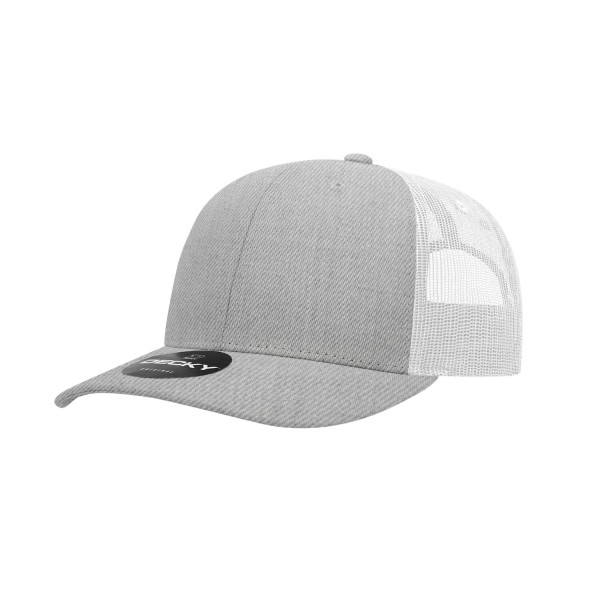 6021 Decky Heather Grey/White