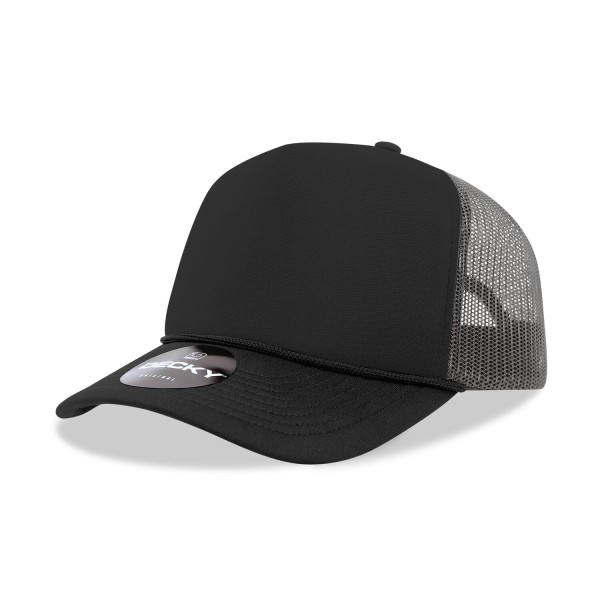 6025 Decky Black/Charcoal