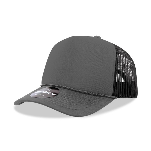 6025 Decky Charcoal/Black