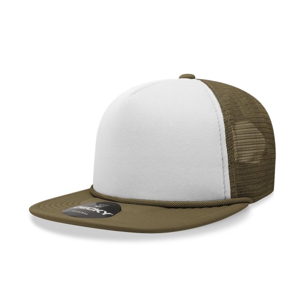 6026 Decky BROWN/WHITE/BROWN