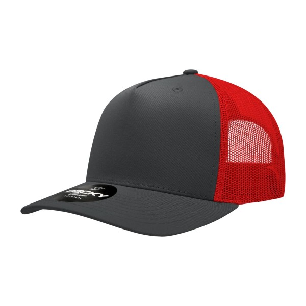 6030 Decky Charcoal/Red