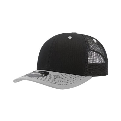 Decky 6031 6 Panel Mid Profile Structured Contra-Stitch Trucker