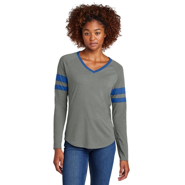LST6043 Sport-Tek True Royal/ Vintage Heather