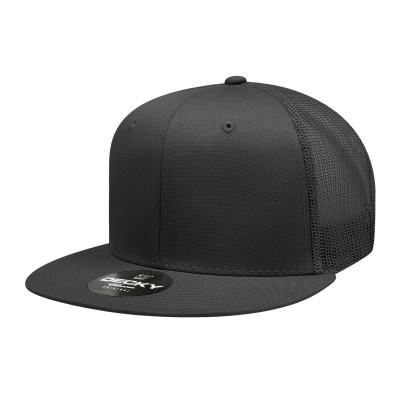 Decky 6033 6 Panel High Profile Structured Cotton Blend Trucker