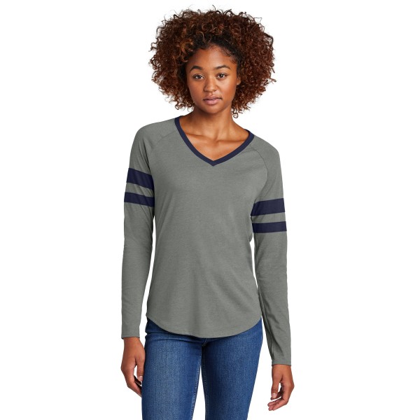LST6043 Sport-Tek True Navy/ Vintage Heather