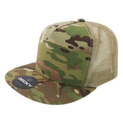 Decky 6304 MULTICAM 5 Panel Trucker