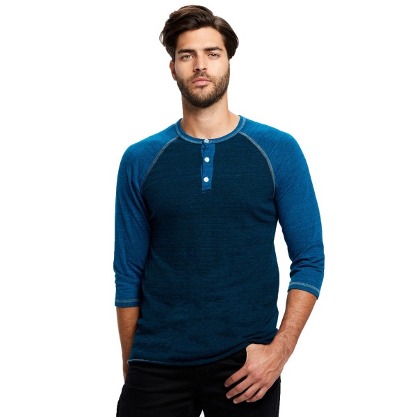 US777-ODYED US Blanks BLUE GREEN
