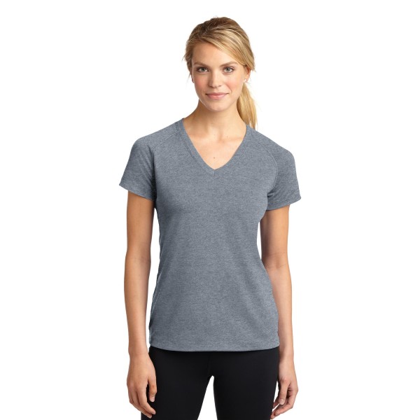 LST700 Sport-Tek Heather Grey