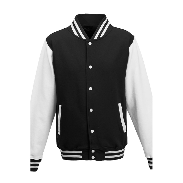 JHA043 AWDis JET BLACK / WHITE