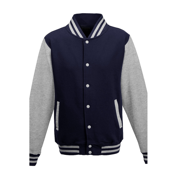 JHA043 AWDis OXFORD NAVY / HEATHER GREY