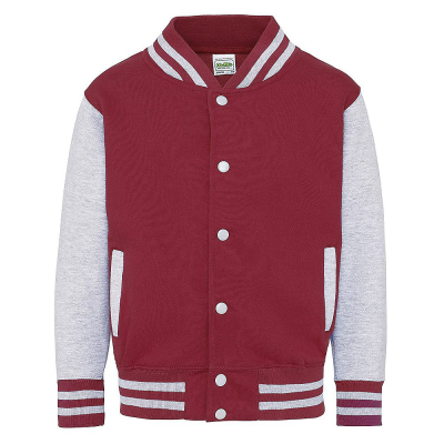 AWDis JHY043 FIRE RED / HEATHER GREY
