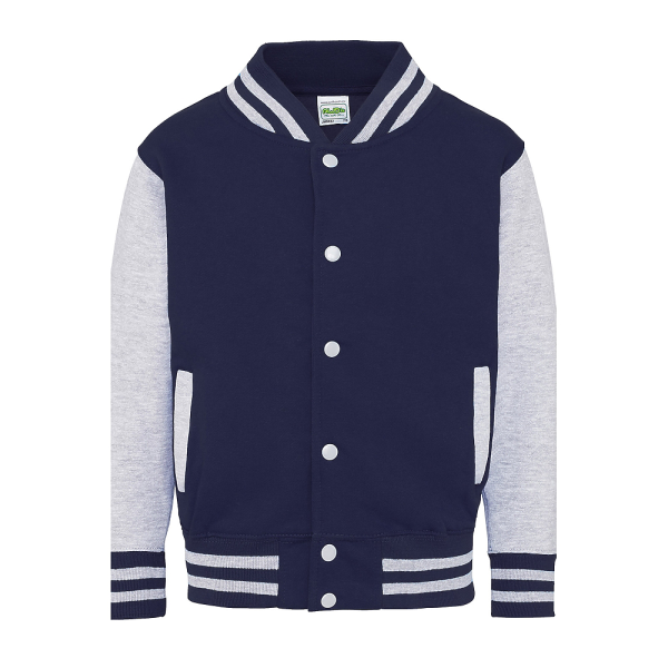 JHY043 AWDis OXFORD NAVY / HEATHER GREY