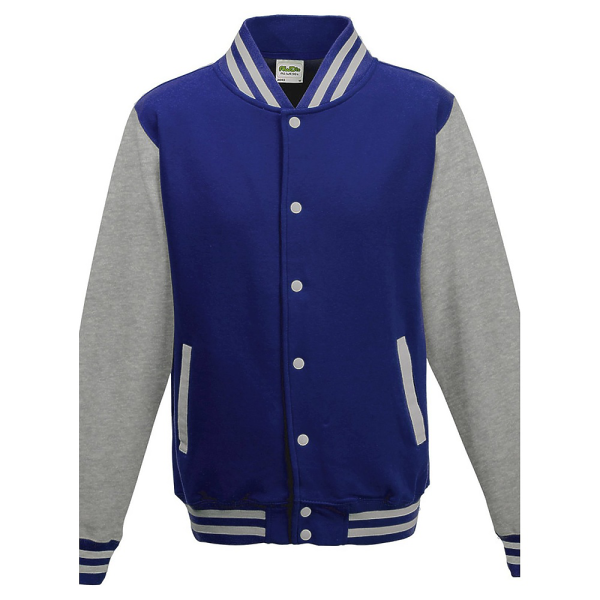 JHY043 AWDis ROYAL BLUE / HEATHER GREY