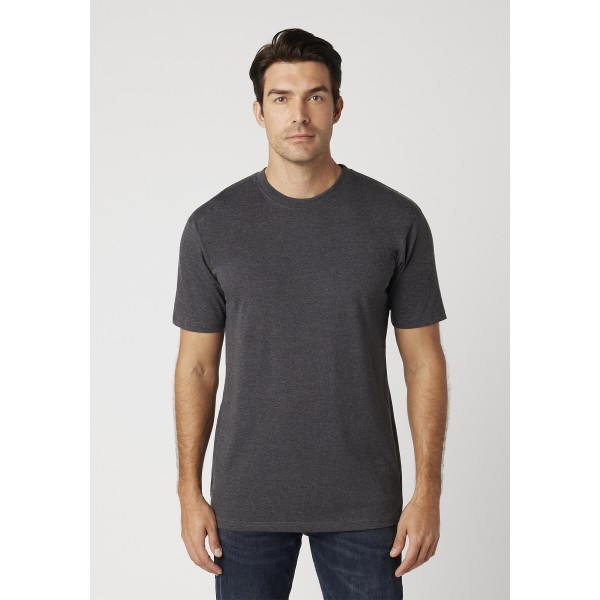 MC1086 Cotton Heritage Charcoal Heather