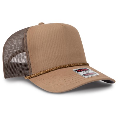 OTTO 32-2 5 Panel Mid Profile Mesh Back Trucker Hat