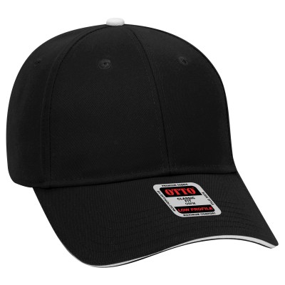 OTTO 23-434 6 Panel Low Profile Baseball Cap