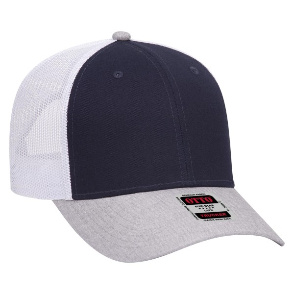 83-1239 OTTO 740416 - HeatherGray/Navy/White