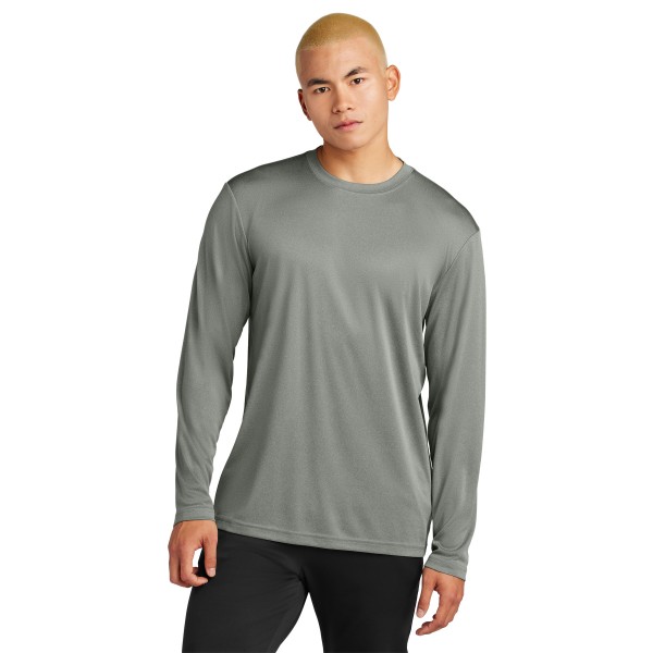 ST350LS Sport-Tek Grey Concrete Heather