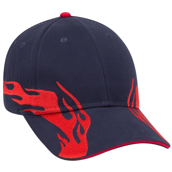 58-755 OTTO 040202D - Nvy/Red/Red