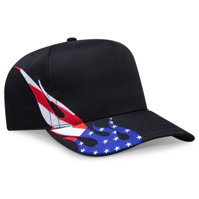 OTTO 57-174 5 Panel Mid Profile Baseball Cap