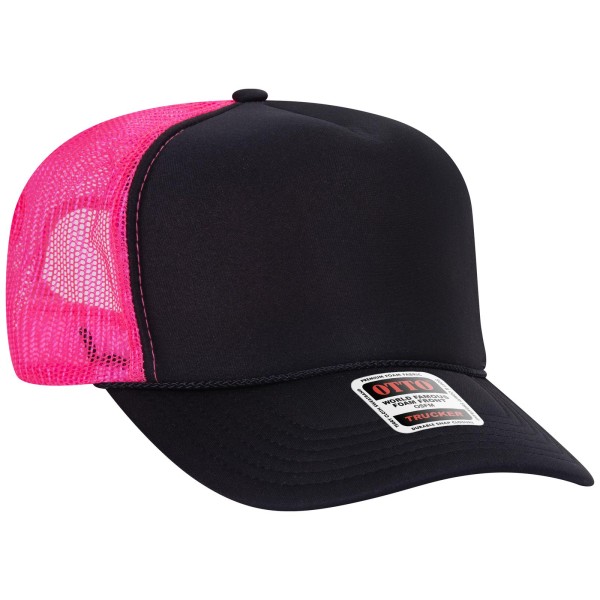39-165 OTTO 030389 - Blk/Blk/N.Pnk
