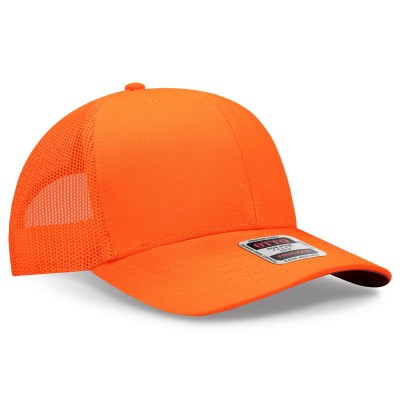 OTTO 30-287 6 Panel Mid Profile Mesh Back Trucker Hat