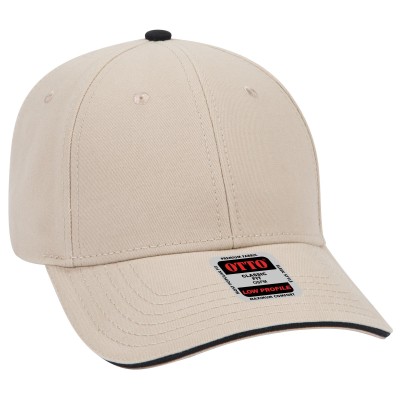 OTTO 23-370 6 Panel Low Profile Baseball Cap