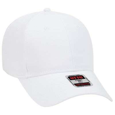 OTTO 18-553 6 Panel Low Profile Baseball Cap