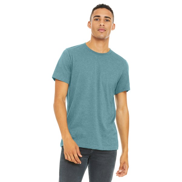 BC3001CVC Bella + Canvas Heather Blue Lagoon