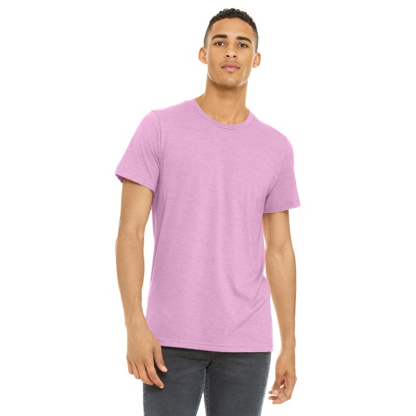 BC3001CVC Bella + Canvas Heather Bubble Gum