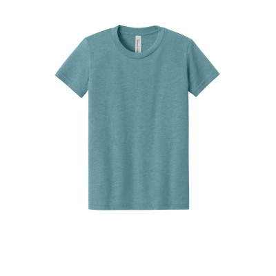 Bella + Canvas BC3001YCVC Heather Blue Lagoon