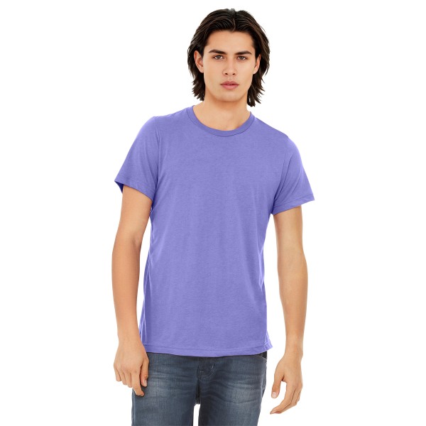 BC3413 Bella + Canvas Dark Lavender Triblend
