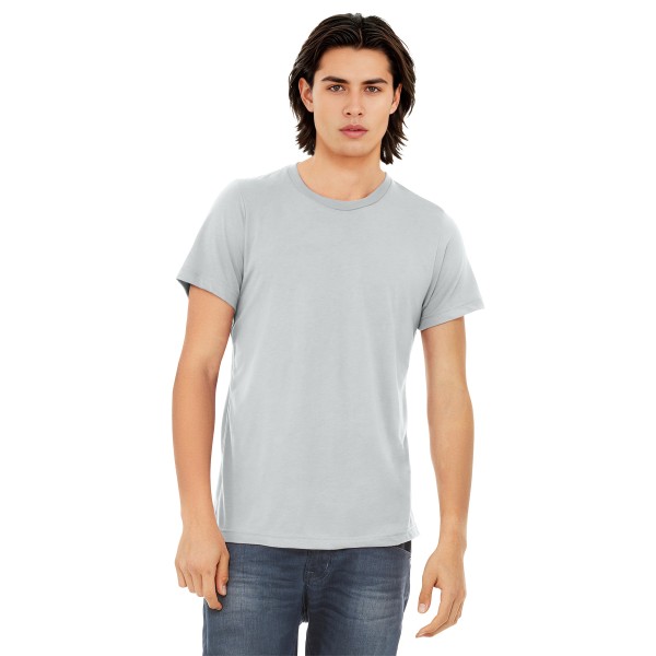 BC3413 Bella + Canvas Solid Silver Triblend