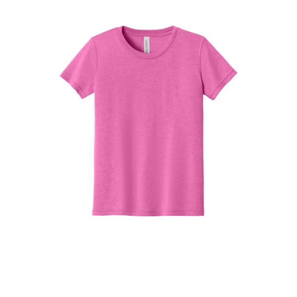 BC3413Y Bella + Canvas Charity Pink Triblend