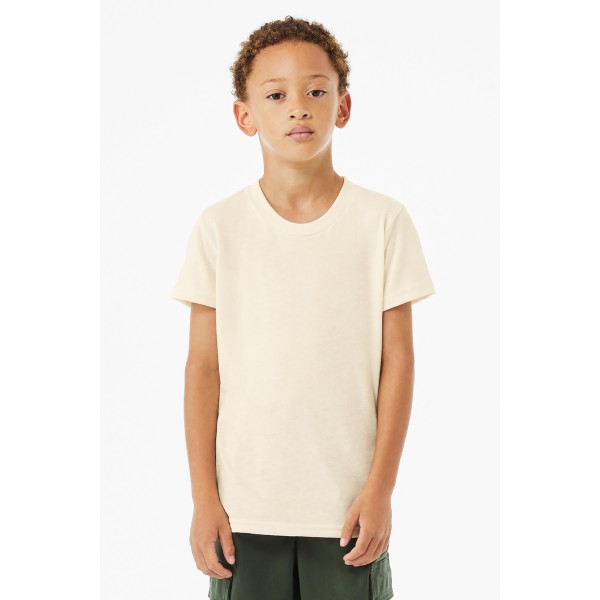 BC3413Y Bella + Canvas Solid Natural Triblend
