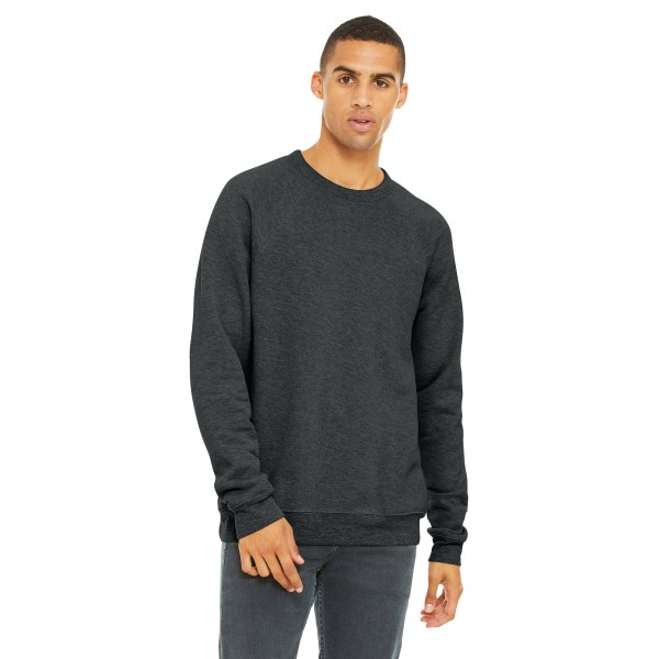 BC3901 Bella + Canvas GREY ACID FLEECE