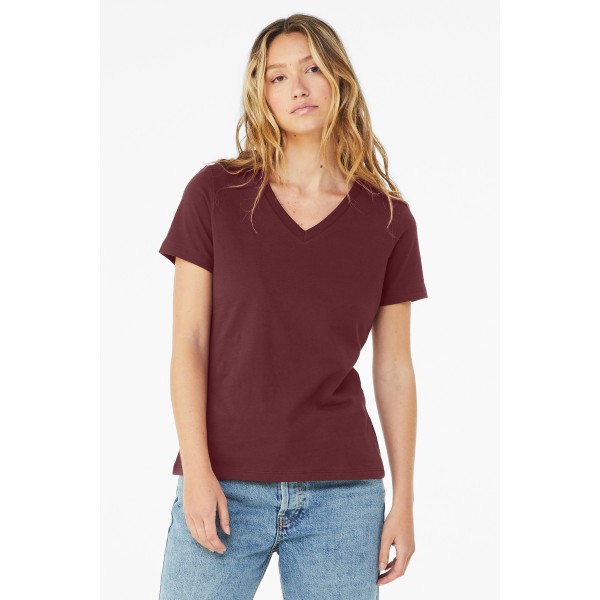 BC6405 Bella + Canvas Maroon