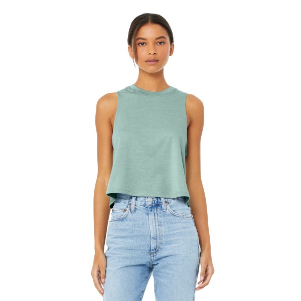 BC6682 Bella + Canvas Heather Dusty Blue