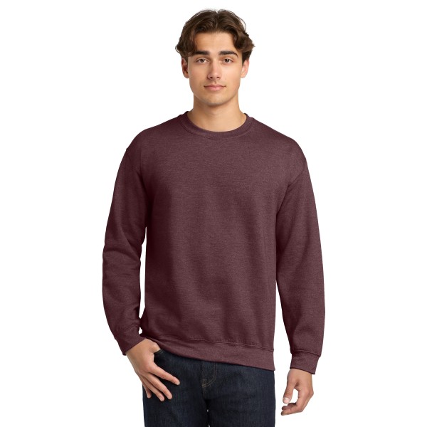 18000 Gildan Heather Dark Maroon