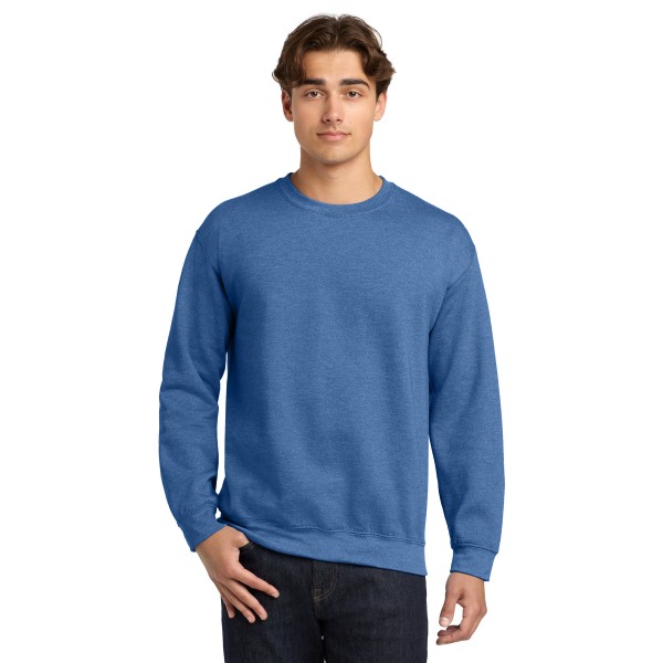 18000 Gildan Heather Deep Royal