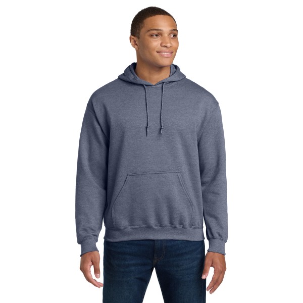 18500 Gildan Heather Dark Navy