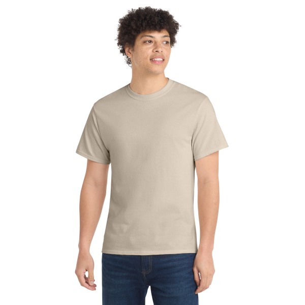 PC54 Port & Co Light Sand