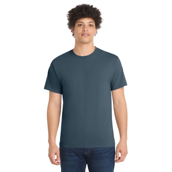 PC55 Port & Co Steel Blue