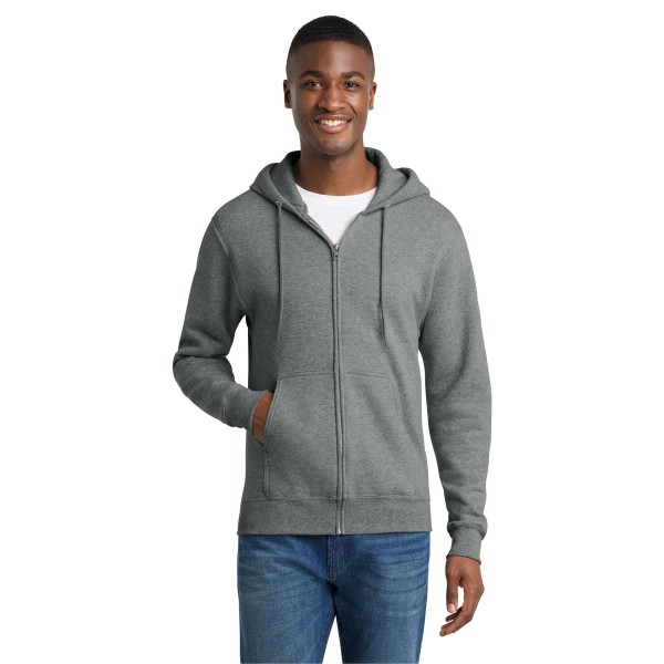 PC78ZH Port & Co Graphite Heather