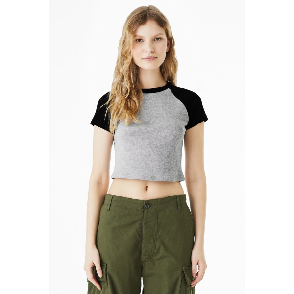 BC1201 Bella + Canvas Athletic Heather/ Black