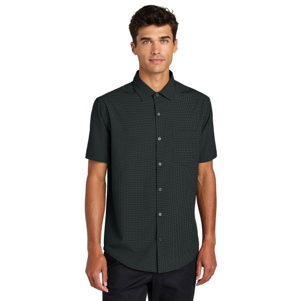 MM2006 Mercer+Mettle Deep Black Triangle Print