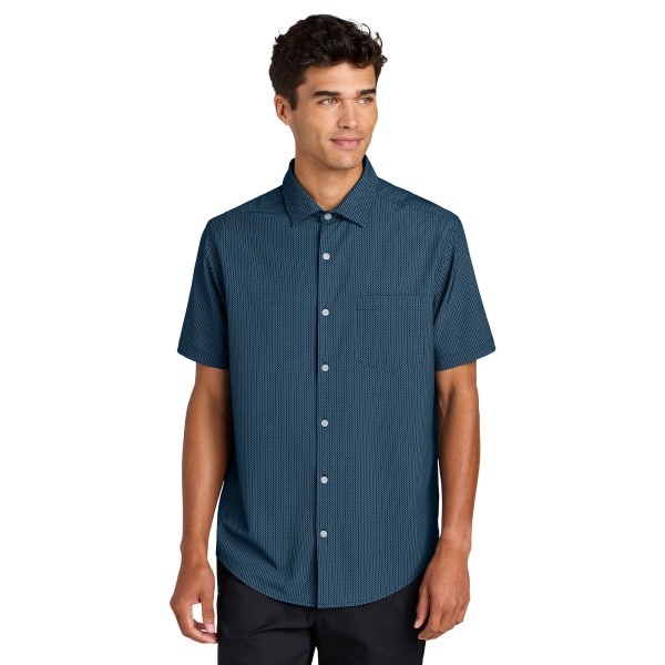 MM2006 Mercer+Mettle Night Navy Dash Print