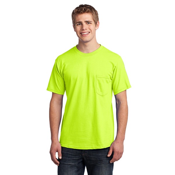 USA100P Port & Co Safety Green